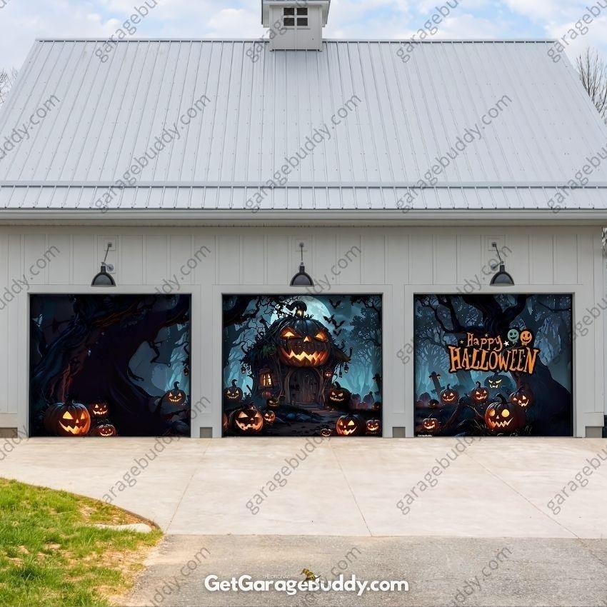 GarageBuddy Halloween Garage Door Covers