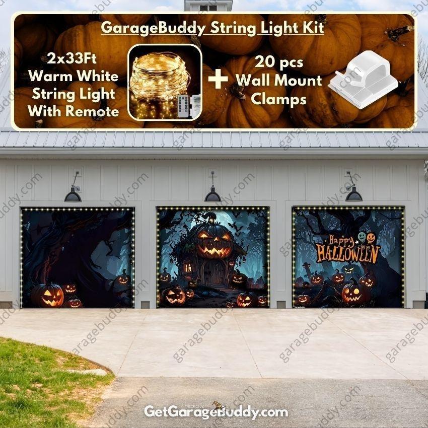 GarageBuddy Halloween Garage Door Covers