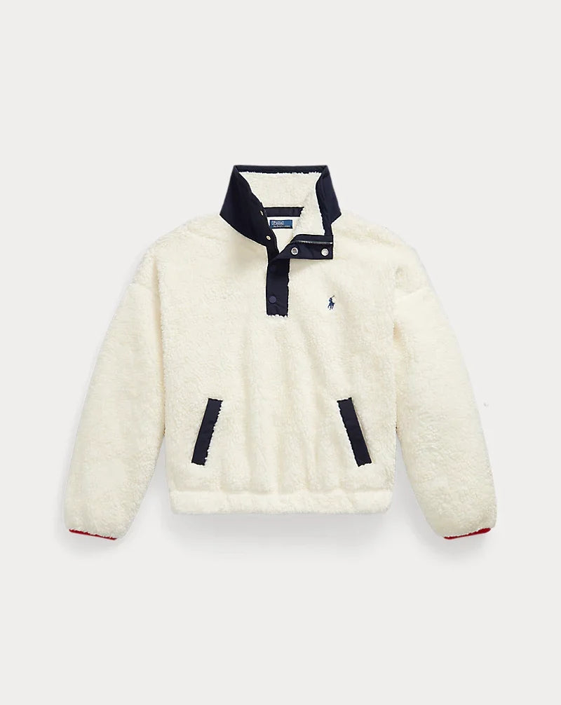 Faux Sherpa Bomber Jacket