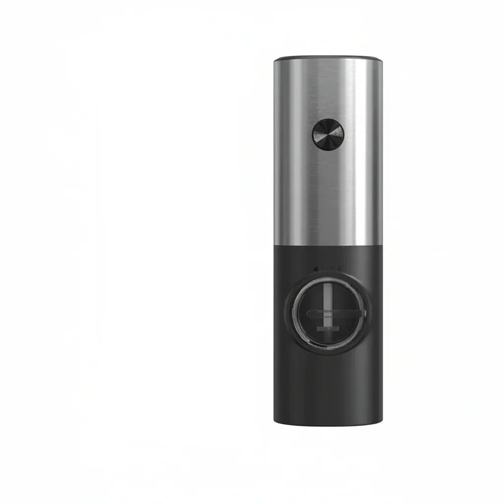 SPICETUNE – Electric Salt and Pepper Grinder Set with LED Light and Adjustable Thickness