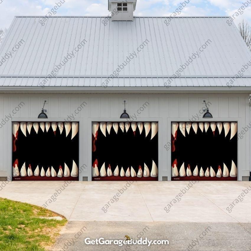 GarageBuddy Halloween Garage Door Covers